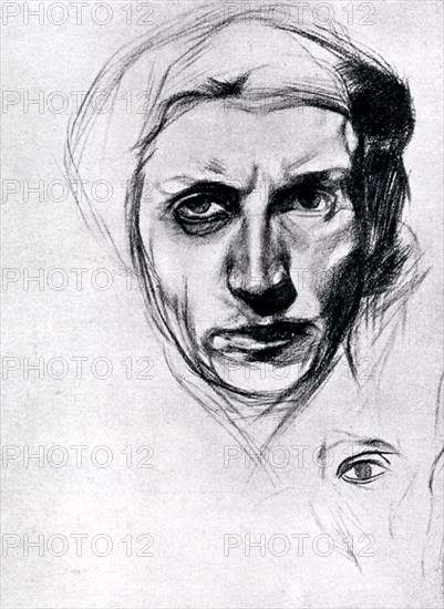 Vrubel, Self-portrait of the artist