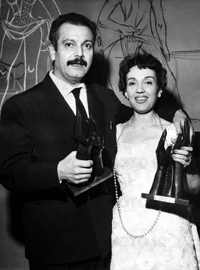 Georges Brassens et Gloria Lasso