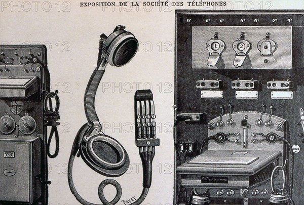 Ader Telephone with Berthon-Ader Magneto Receiver