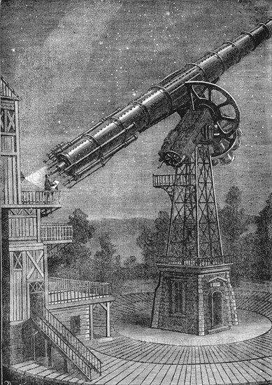 Observation au télescope