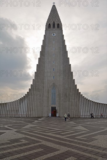 Hallgrímskirkja Church in Reykjavik, Iceland