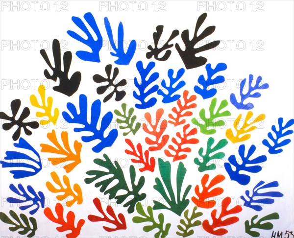 Spray of Leaves by Henri Matisse 1953