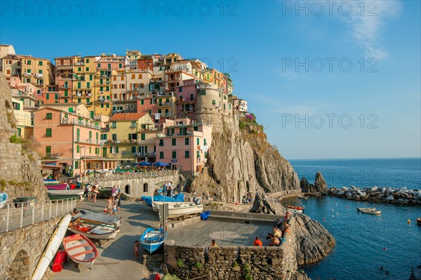 Village of Manarola, Cinque Terre, Italy