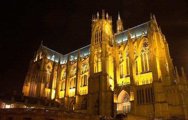 Cathedral Saint Étienne in Metz, Lorraine, France