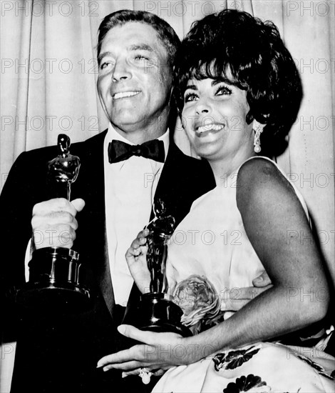 elizabeth taylor, burt lancaster, academy award, 1961