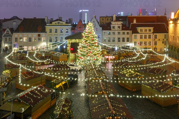 Christmas Market in Tallinn, Estonia