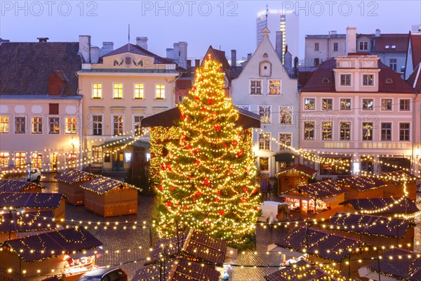 Christmas Market in Tallinn, Estonia