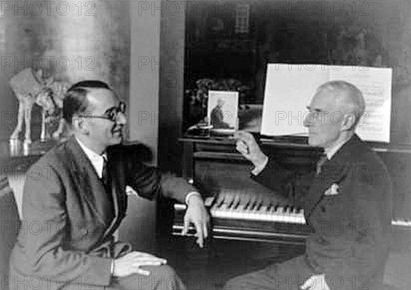 Jacques Février & Maurice Ravel 1937.