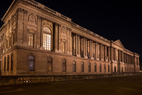 The Louvre Colonnade / Colonnade de Perrault, Paris, France.