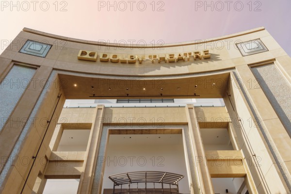 Dolby Theatre on Hollywood Boulevard in Hollywood, Los Angeles, California, United States. Venue of the annual Academy Awards ceremony.