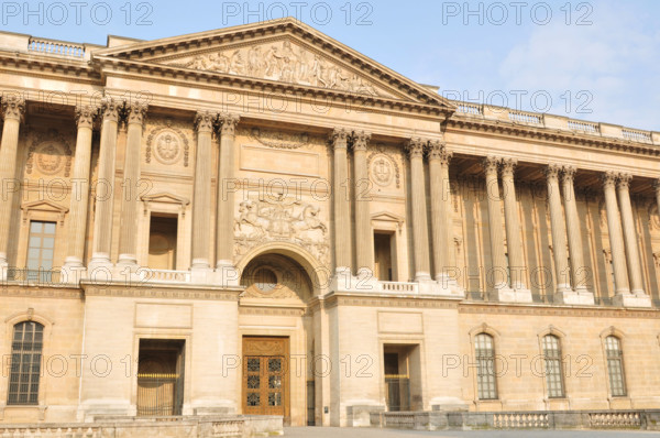 Louvre Museum colonnade