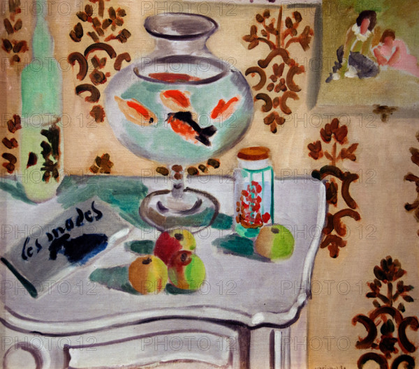 The Goldfish Bowl Winter 1921  Henri Matisse France French Painter