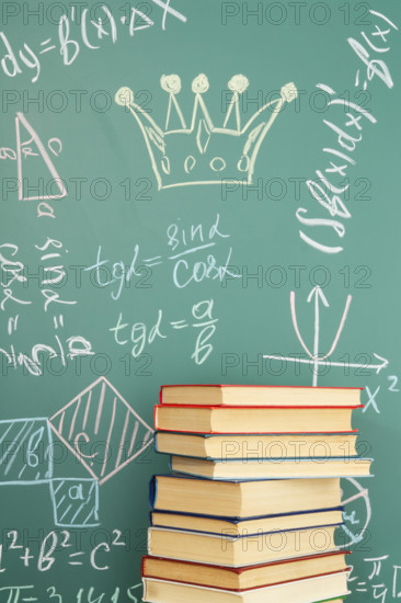 Education unusual concept, mathematics is the Queen of Sciences