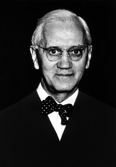 Sir Alexander Fleming (1881-1955), the Scottish scientist famous for the discovery of penicillin.