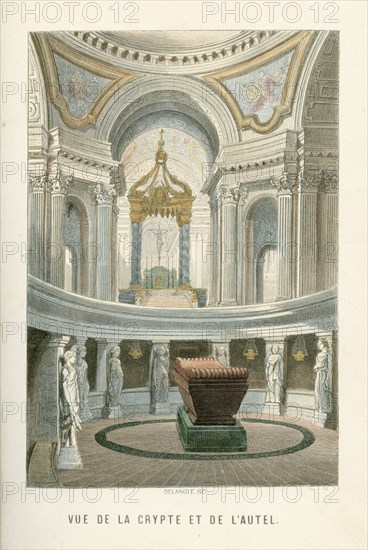 Tombeau de Napoléon 1er aux Invalides