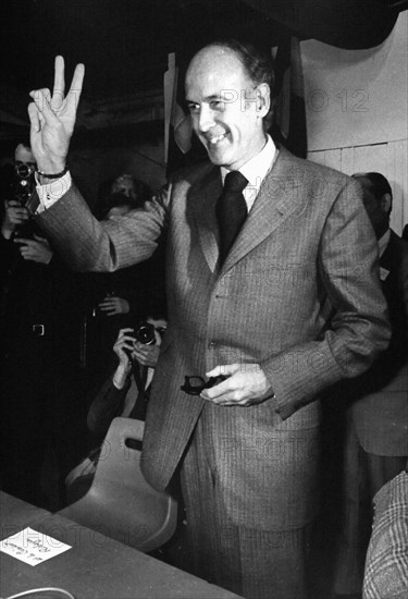 Valéry Giscard d'Estaing, May 1974