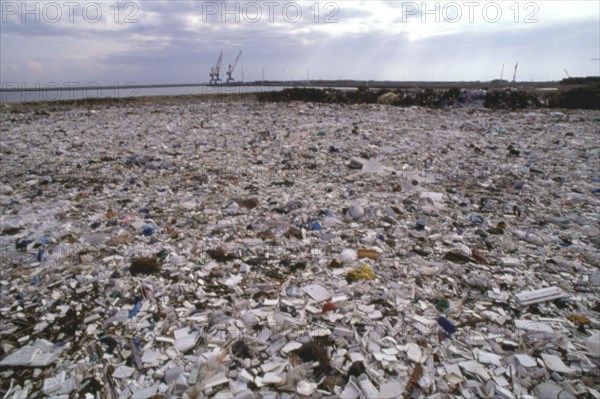 A garbage dump near La Rochelle, France