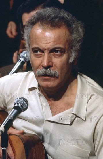 Georges Brassens, 1974