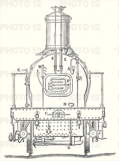 Arrière de la locomotive