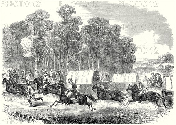 End Of The American Civil War: The Last Days Of The Confederate Government, The Flight Of The Confederates: A Sudden Alarm And Stampede, 22 July, 1865