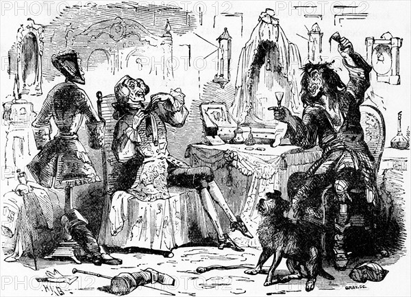 Charles Dickens, Barnaby Rudge, 1841, illustration, 19th century