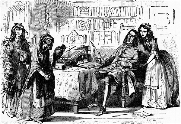 Charles Dickens, Barnaby Rudge, 1841, illustration, 19th century