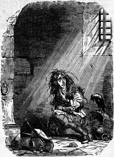 Charles Dickens, Barnaby Rudge, 1841, illustration, 19th century