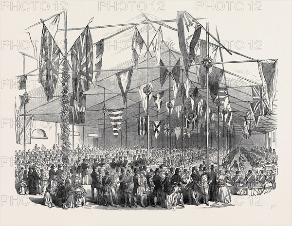 ENTERTAINMENT TO THE  COMMISSIONED OFFICERS AND PRIVATES OF THE COLDSTREAM GUARDS AT THE PORTMAN STREET BARRACKS