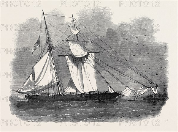 AMERICAN SLAVER CAPTURED BY H.M.S. "ANTELOPE"