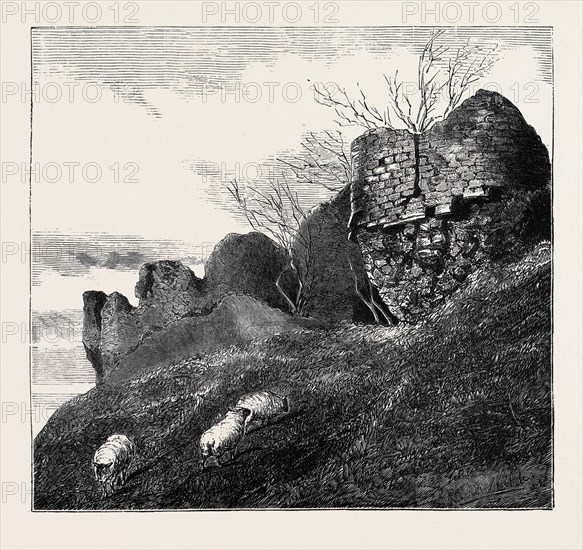 RUINS OF NORTHAMPTON CASTLE.