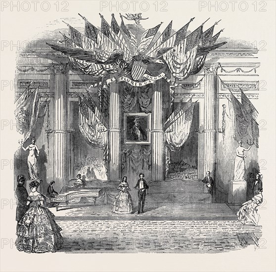 GRAND ENTERTAINMENT TO THE AMERICAN MINISTER, AT WILLIS'S ROOMS, ST. JAMES'S