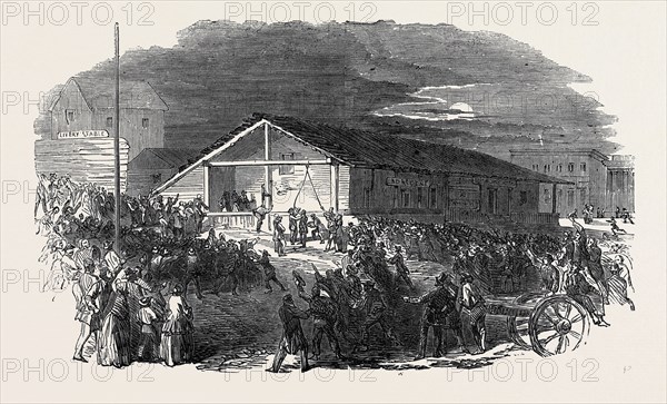 LYNCH LAW IN CALIFORNIA, SCENE OF THE FIRST EXECUTION IN SAN FRANCISCO, ON JUNE 10