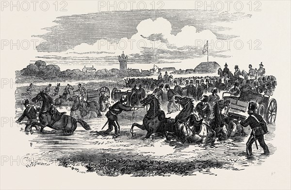 ACCIDENT AT THE PORTSMOUTH REVIEW, UK, 1869