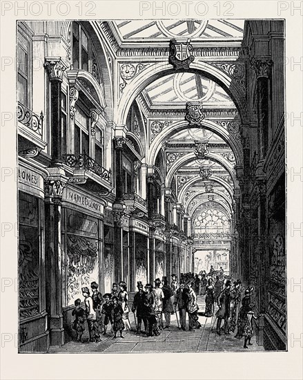 NEW ARCADE, OLD BOND STREET, LONDON, 1880