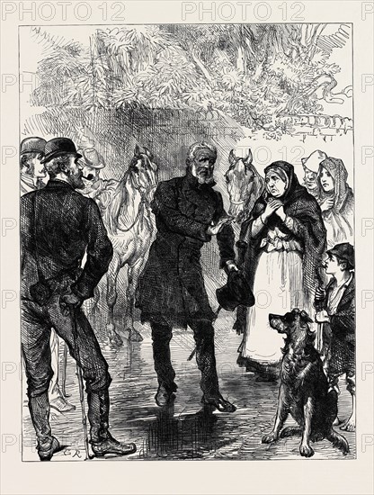 IRELAND: AN ITINERANT ORATOR, NEAR KILLARNEY, 1880