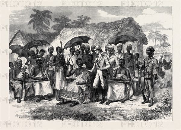 THE ASHANTEE WAR: A CONFERENCE WITH A NATIVE KING, 1874