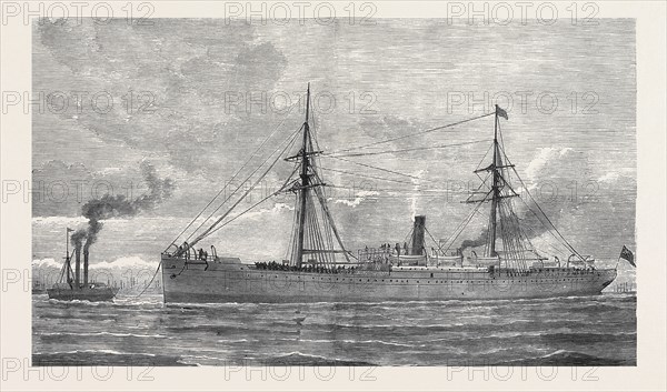 THE ZULU WAR: TROOP-SHIPS FOR THE ZULU WAR REINFORCEMENTS: THE DUBLIN CASTLE, 1879