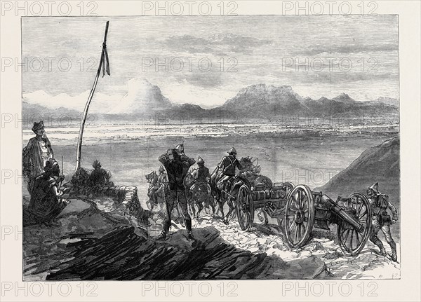 THE AFGHAN WAR: FIRST VIEW OF CANDAHAR, 1879