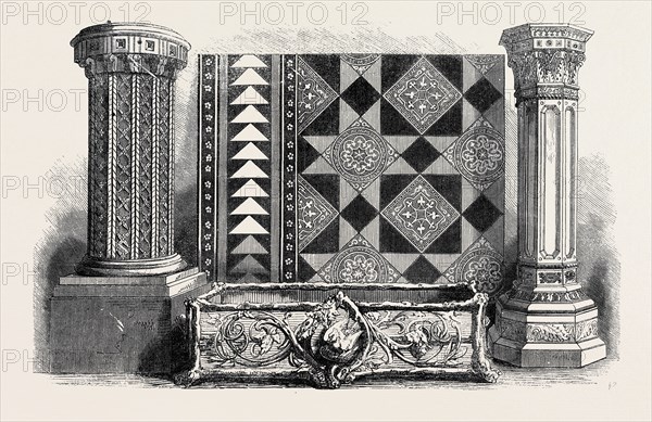 THE INTERNATIONAL EXHIBITION: CLAY MANUFACTURES OF THE SHROPSHIRE COALFIELDS, 1862