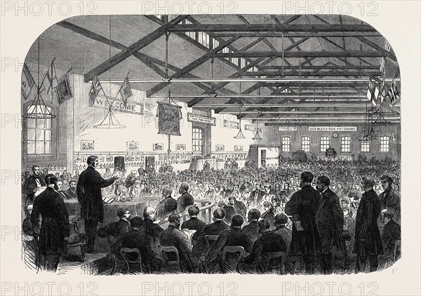 OPENING OF THE NEW BUILDING OF THE FIELD-LANE REFUGE AND RAGGED SCHOOL, 1866