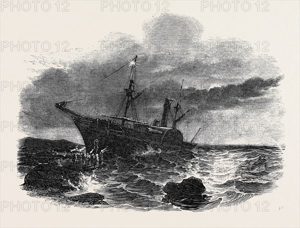 WRECK OF THE WINDSOR CASTLE STEAMER