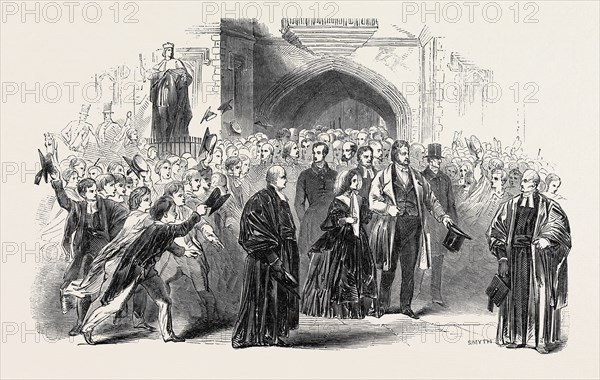 VISIT OF THE KING OF THE FRENCH AND QUEEN VICTORIA TO ETON COLLEGE