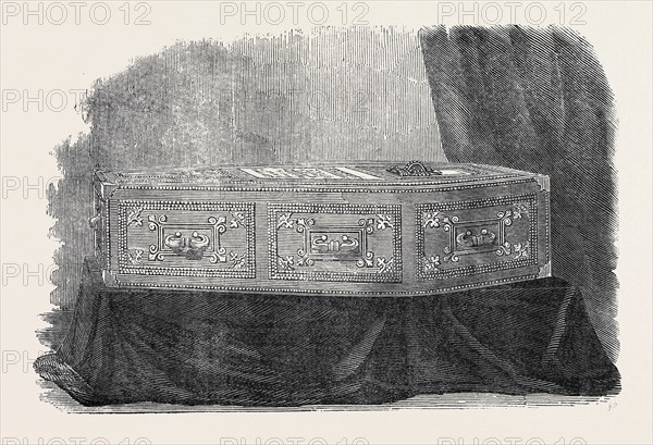 COFFIN OF HIS LATE ROYAL HIGHNESS THE PRINCE CONSORT; PRINCE ALBERT