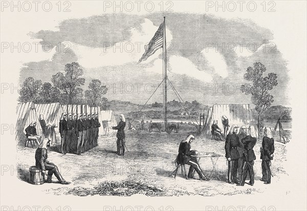 THE CIVIL WAR IN AMERICA: "MY HEADQUARTERS IN THE CAMP OF THE 2ND NEW YORK REGIMENT"