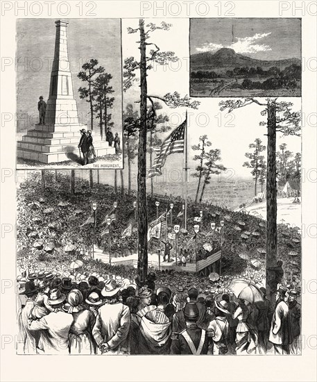 CENTENNIAL CELEBRATION OF THE BATTLE OF KING'S MOUNTAIN, OCTOBER 7TH: THE HON. JOHN W. DANIEL DELIVERING THE HISTORICAL ORATION. SOUTH CAROLINA