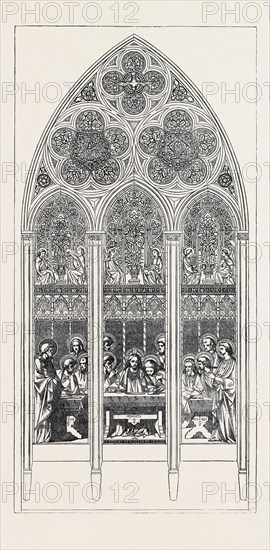 THE HUSKISSON MEMORIAL WINDOW, IN CHICHESTER CATHEDRAL