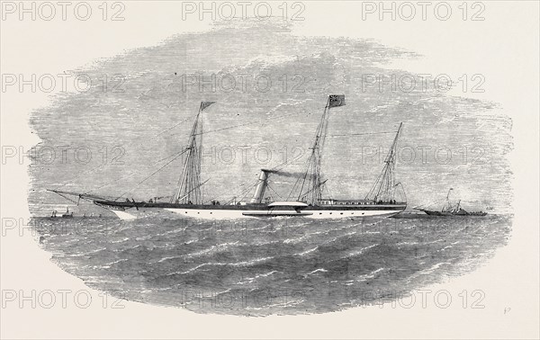 THE YACHT "MERIEL," R.H.Y.S., 210 TONS, AND HER TENDER "NEW QUARTERLY," 150 TONS