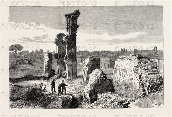 NOTES IN THE ARGENTINE REPUBLIC: RUINS OF THE OLD CITY OF MENDOZA, DESTROYED BY THE EARTHQUAKE OF MARCH 20, 1861