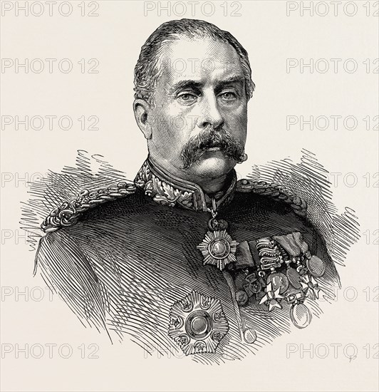 MAJOR-GENERAL SIR GERALD GRAHAM, R.E., V.C., K.C.B., COMMANDER-IN-CHIEF OF THE BRITISH FORCES DEFENDING THE RED SEA LITTORAL