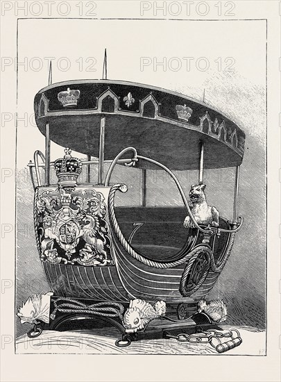 EMPRESS OF INDIA: STATE HOWDAH MANUFACTURED FOR THE DUKE OF BUCKINGHAM, GOVERNOR OF MADRAS